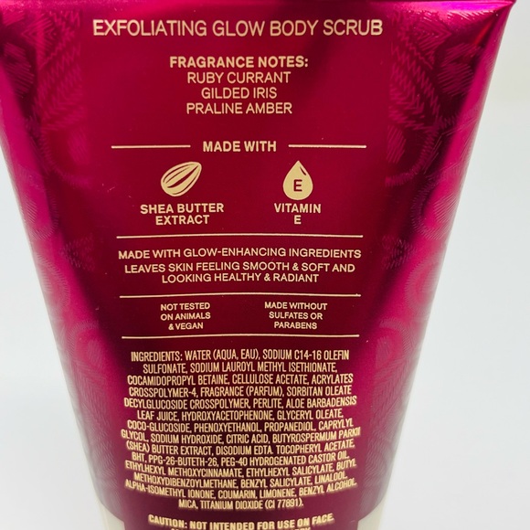 NAT Bath & Body Works Luminous Body Scrub - Picture 3 of 6